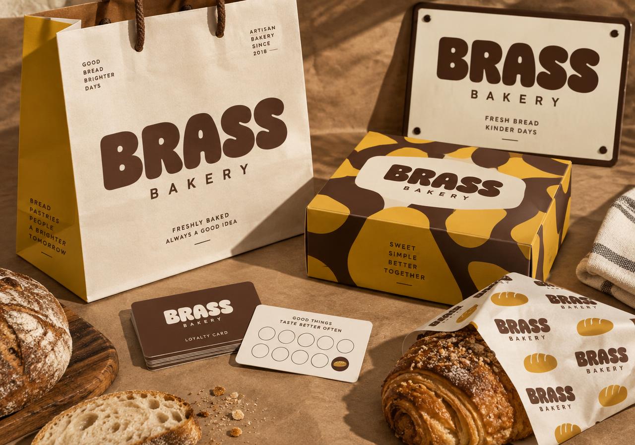 Brass Bakery — Brand Identity