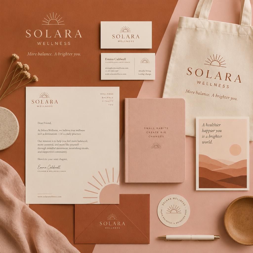 Solara Wellness — Brand Identity