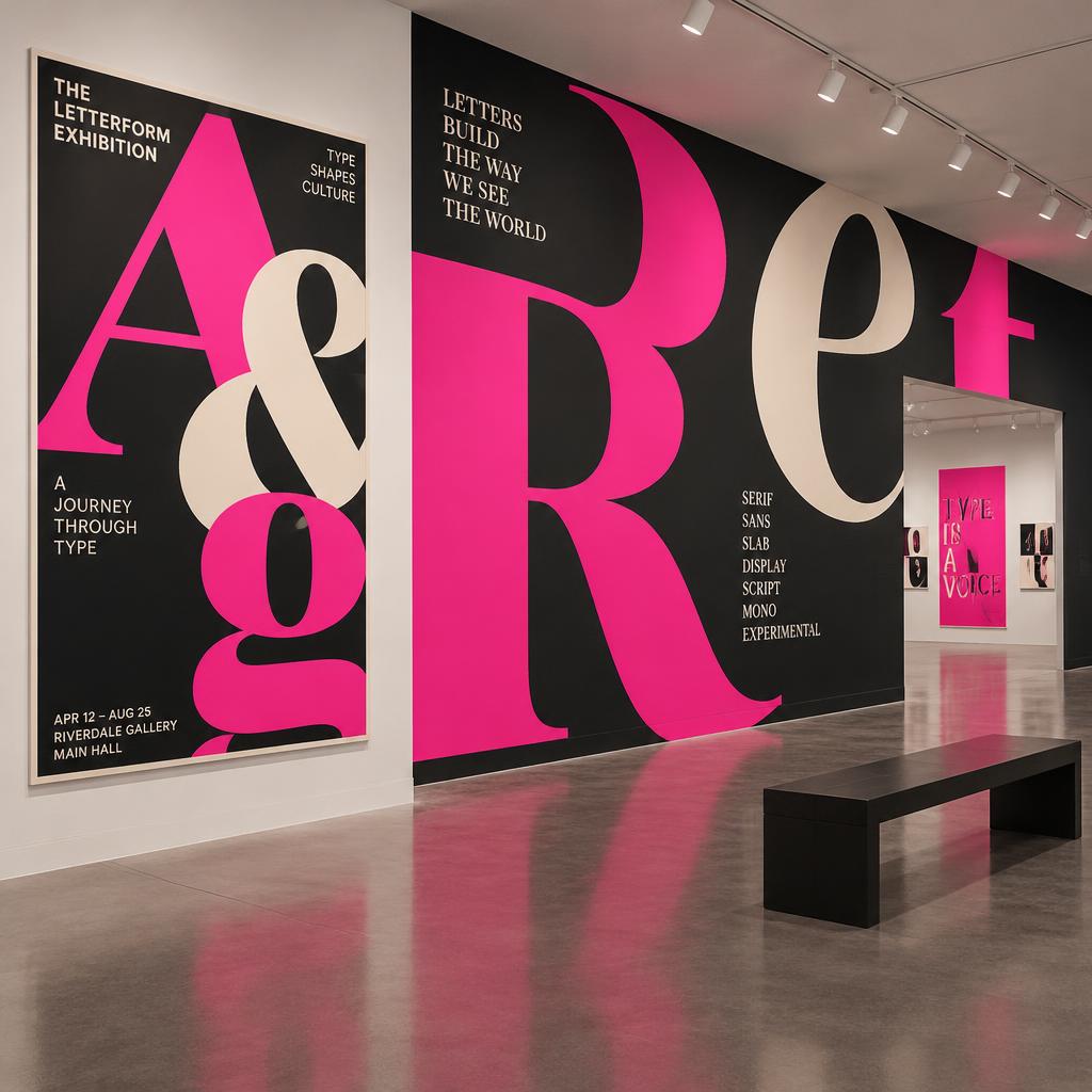 Letterform Series — Exhibition